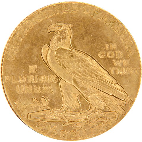 2,5 Dollari Indiano 1908-1929 - Stati Uniti d’America