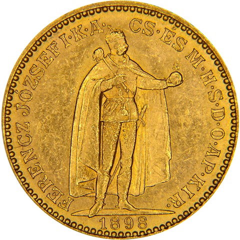 20 Corone 1892-1915 - Francesco Giuseppe - Ungheria