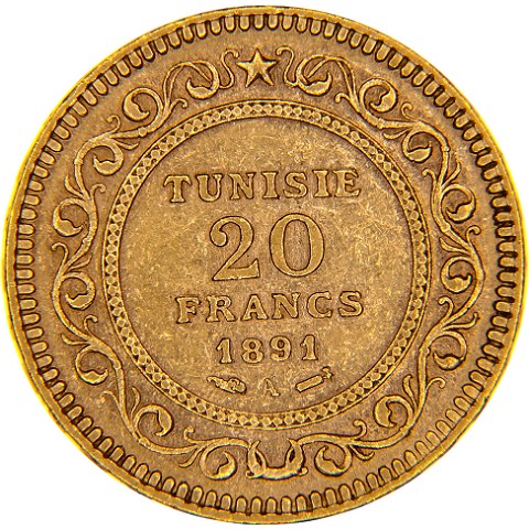20 Franchi 1891-1928 - Tunisia