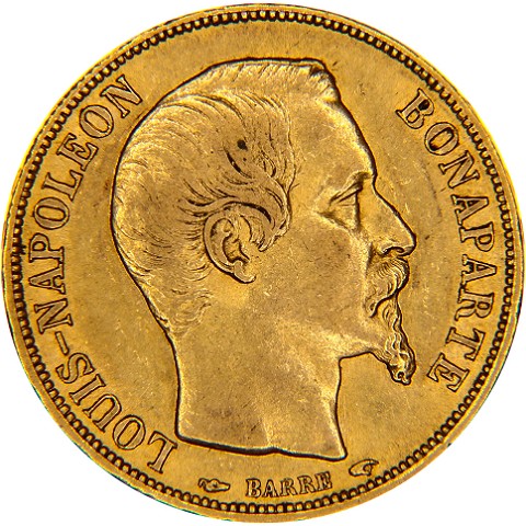 20 Franchi 1852-1860 - Napoleone III - Francia
