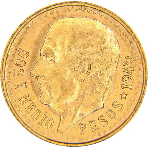 2,5 Pesos 1918-1948 - Messico