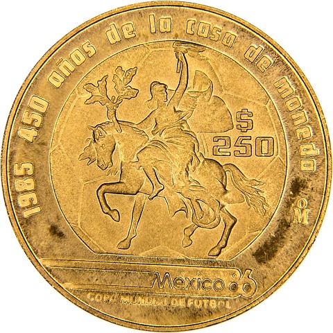 250 Pesos 1985 - Messico