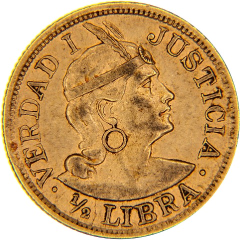 1/2 Libra 1902-1969 - Perù