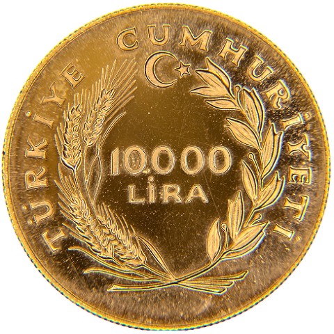 10000 Lira 1979 - Turchia
