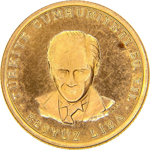 500 Lira 1973 - Turchia
