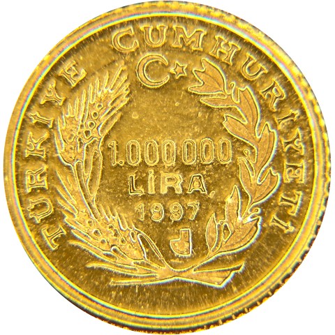 1000000 Lira 1997 - Turchia