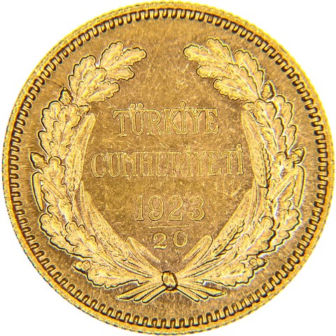 100 Piastre 1923/20-1923/27 - Turchia