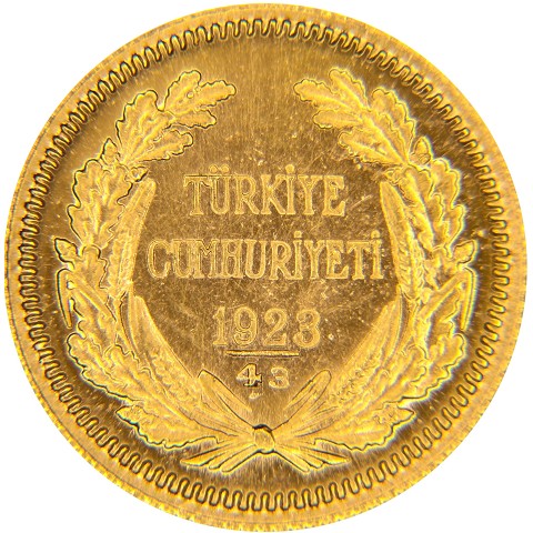 50 Piastre 1923/20-1923/66 - Turchia