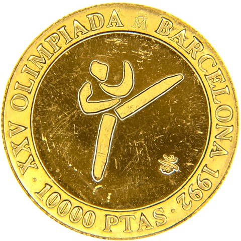 10000 Pesetas 1991 - Juan Carlos I - Spagna