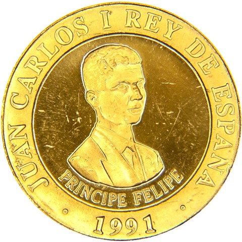 10000 Pesetas 1991 - Juan Carlos I - Spagna