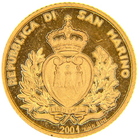 1/2 Scudo 2001 - San Marino