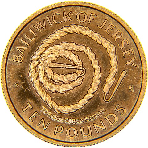 10 Pounds 1972 - Elisabetta II - Jersey