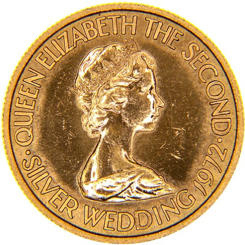 10 Pounds 1972 - Elisabetta II - Jersey