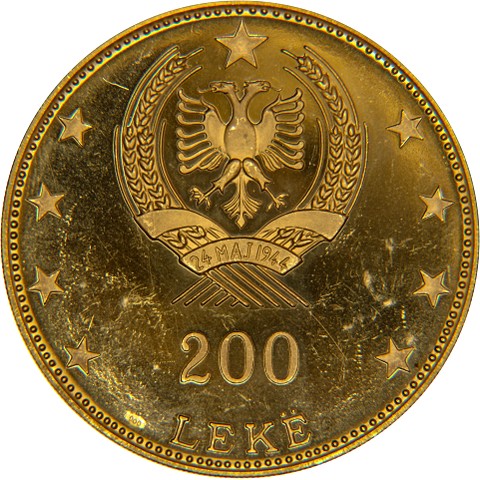 200 Leke 1968-1970 - Albania