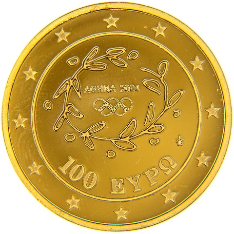 100 Euro 2004 - Grecia