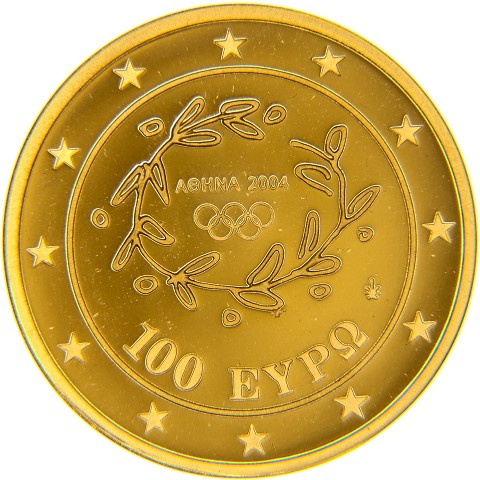 100 Euro 2003 - Grecia