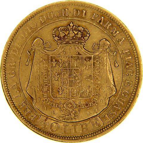40 Lire 1815-1821 - Maria Luigia - Parma