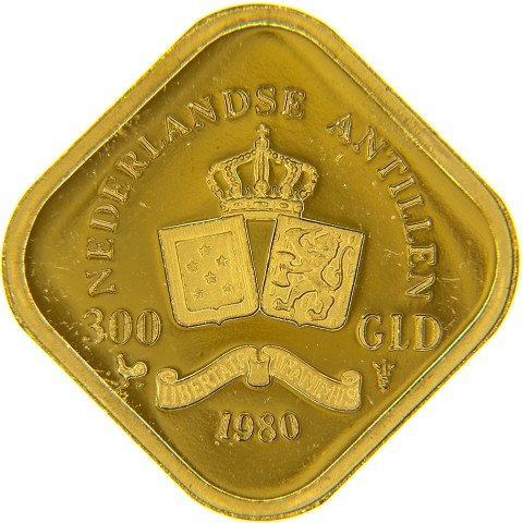 300 Gulden 1980 - Giuliana - Antille Olandesi