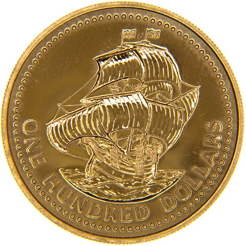 100 Dollari 1975 - Barbados