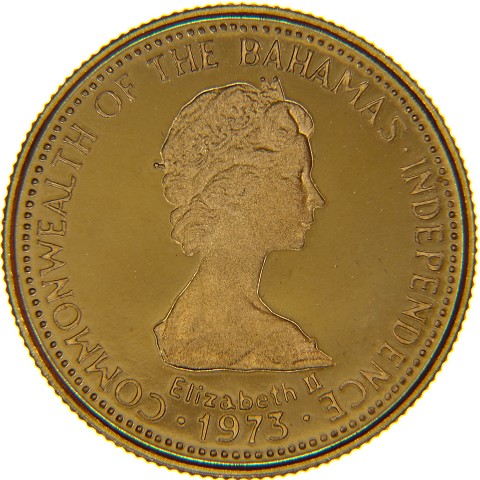 20 Dollari 1973 - Elisabetta II - Bahamas