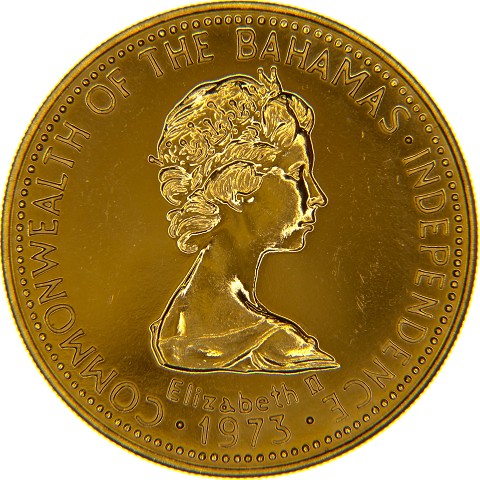 200 Dollari 1973-1977 - Elisabetta II - Bahamas