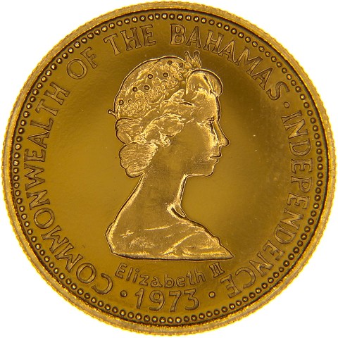 50 Dollari 1974-1977 - Elisabetta II - Bahamas