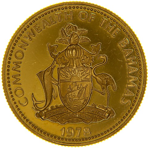 100 Dollari 1978 - Elisabetta II - Bahamas