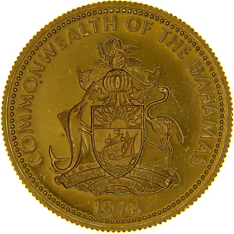 100 Dollari 1978 - Elisabetta II - Bahamas