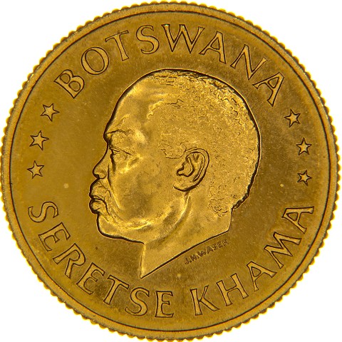 10 Thebe 1966 - Botswana