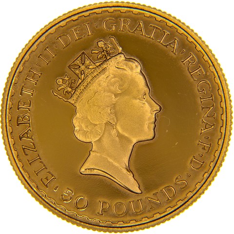 50 Pounds 1987-1996 - Elisabetta II - Regno Unito