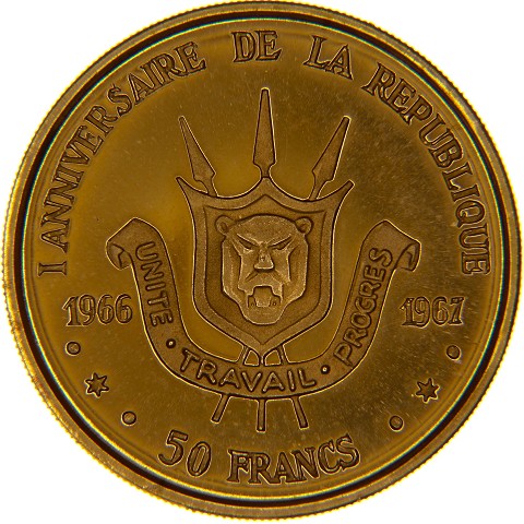50 Franchi 1967 - Burundi