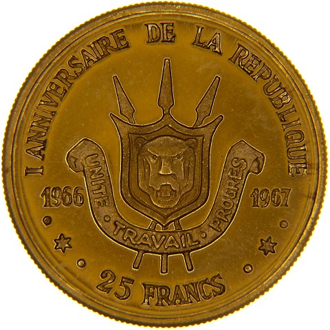 25 Franchi 1967 - Burundi