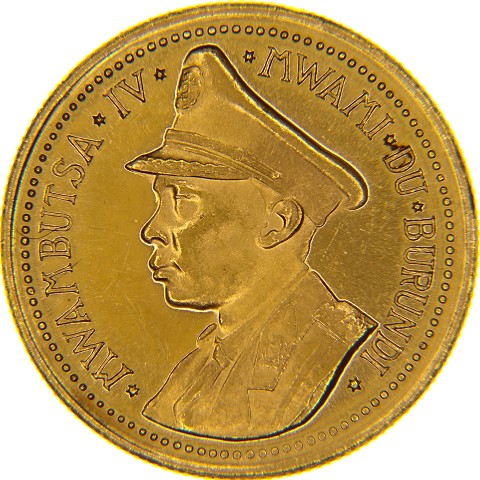 25 Franchi 1962 - Mwambutsa IV - Burundi