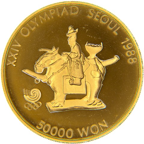50000 Won 1987 - Corea del Sud