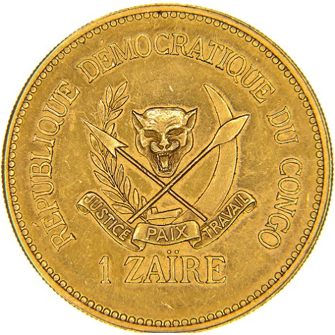 1 Zaire 1970 - Congo