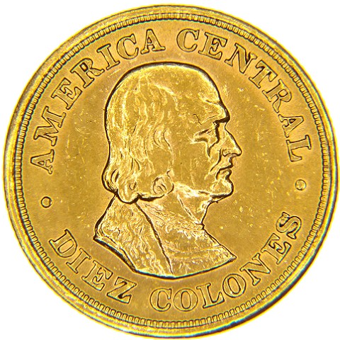 10 Colones 1897-1900 - Costa Rica