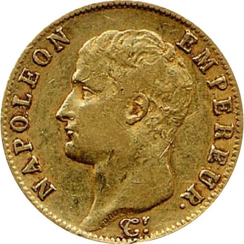 20 Franchi 1806 - Napoleone I - Francia