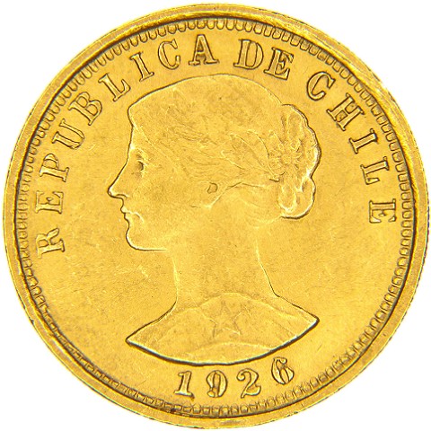 100 Pesos 1926 - Cile