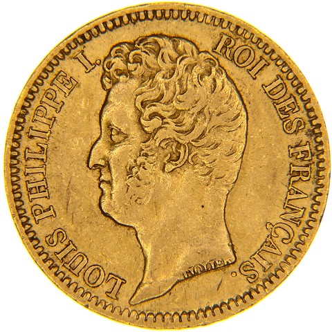 20 Franchi 1830-1831 - Luigi Filippo - Francia