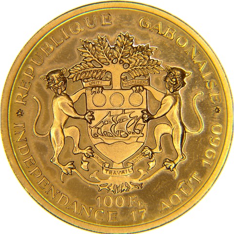 100 Franchi 1960 - Gabon
