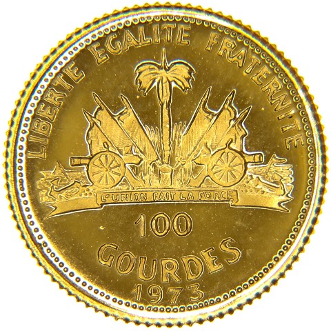 100 Gourdes 1973 - Haiti