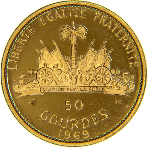 50 Gourdes 1967-1970 - Haiti