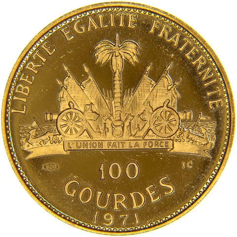 100 Gourdes 1971 - Haiti