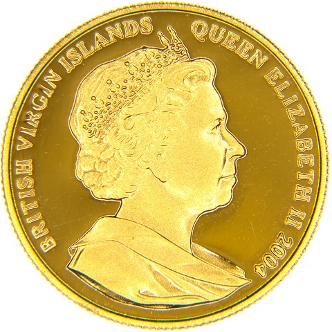 25 Dollari 2004 - Elisabetta II - Isole Vergini Britanniche