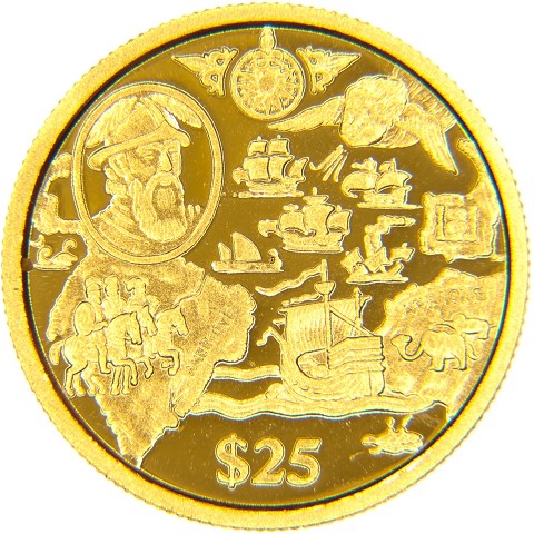 25 Dollari 2004 - Elisabetta II - Isole Vergini Britanniche