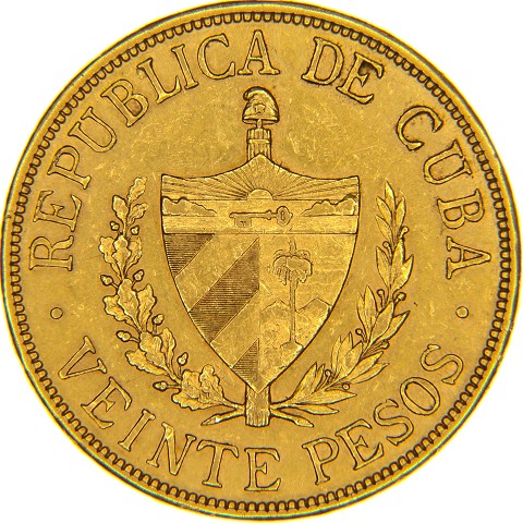 20 Pesos 1915-1916 - Cuba