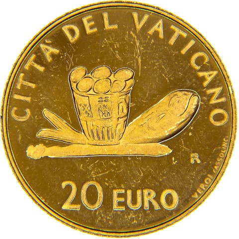 20 Euro 2007 - Benedetto XVI - Città del Vaticano