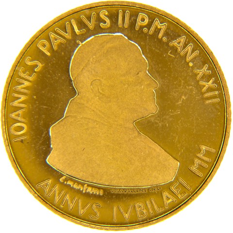 50000 Lire 2000 - Giovanni Paolo II - Città del Vaticano