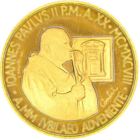 50000 Lire 1998 - Giovanni Paolo II - Città del Vaticano