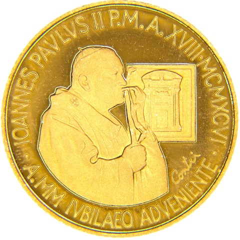50000 Lire 1996 - Giovanni Paolo II - Città del Vaticano